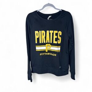 Under Armour black Pittsburgh Pirates long sleeve shirt Size L #MLB #Pirates